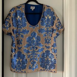 Sequin Tracy Reese blouse